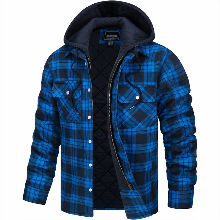 Dawson™ – Quilted Plaid Overshirt