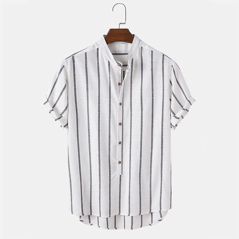 Colin™ – Striped Summer Shirt & Shorts Set